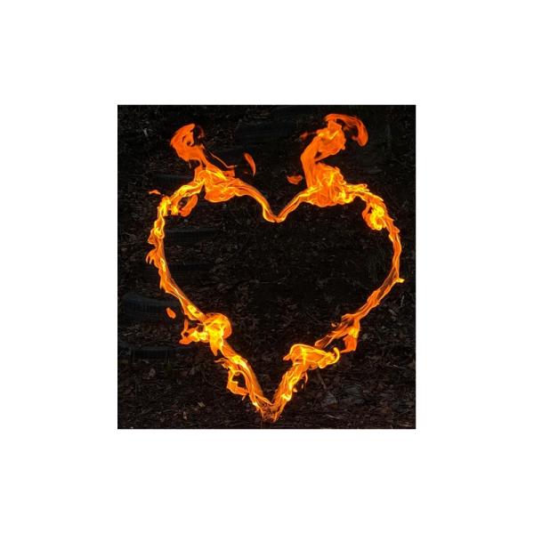 Flammendes Herz